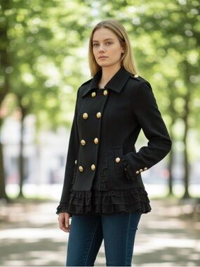 NWT Kenzie Double-Breasted Jacket